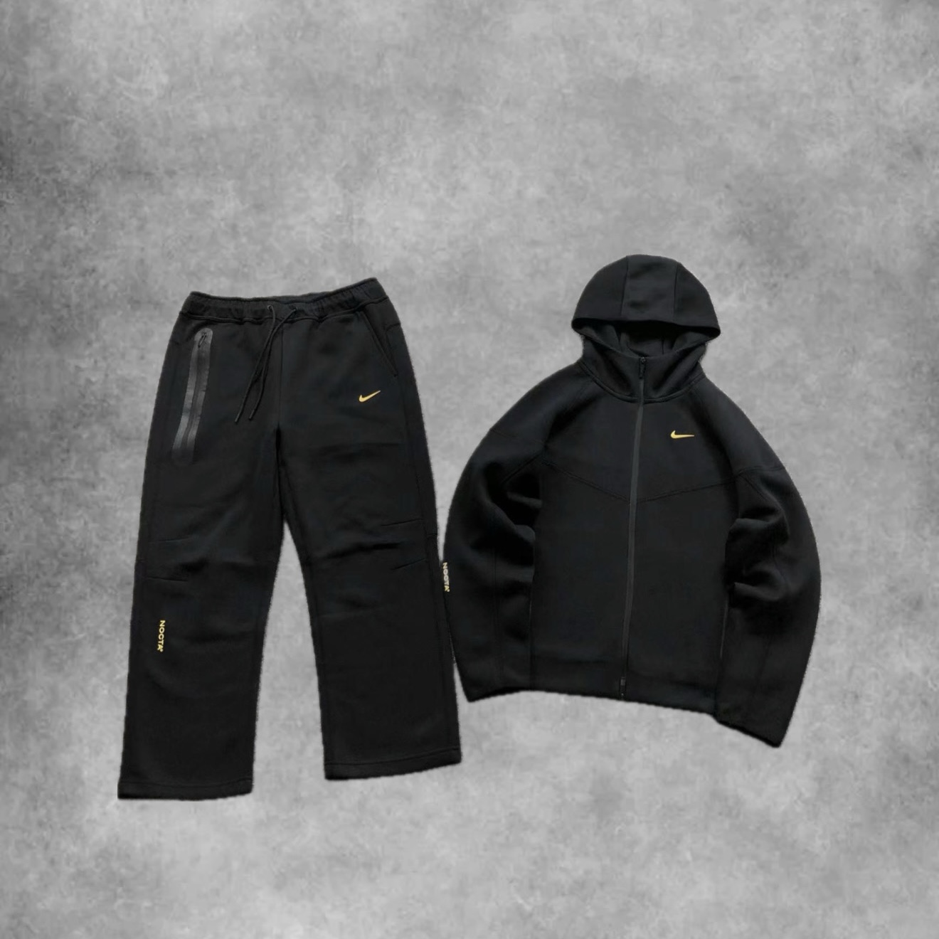 Nike nocta fleece set black