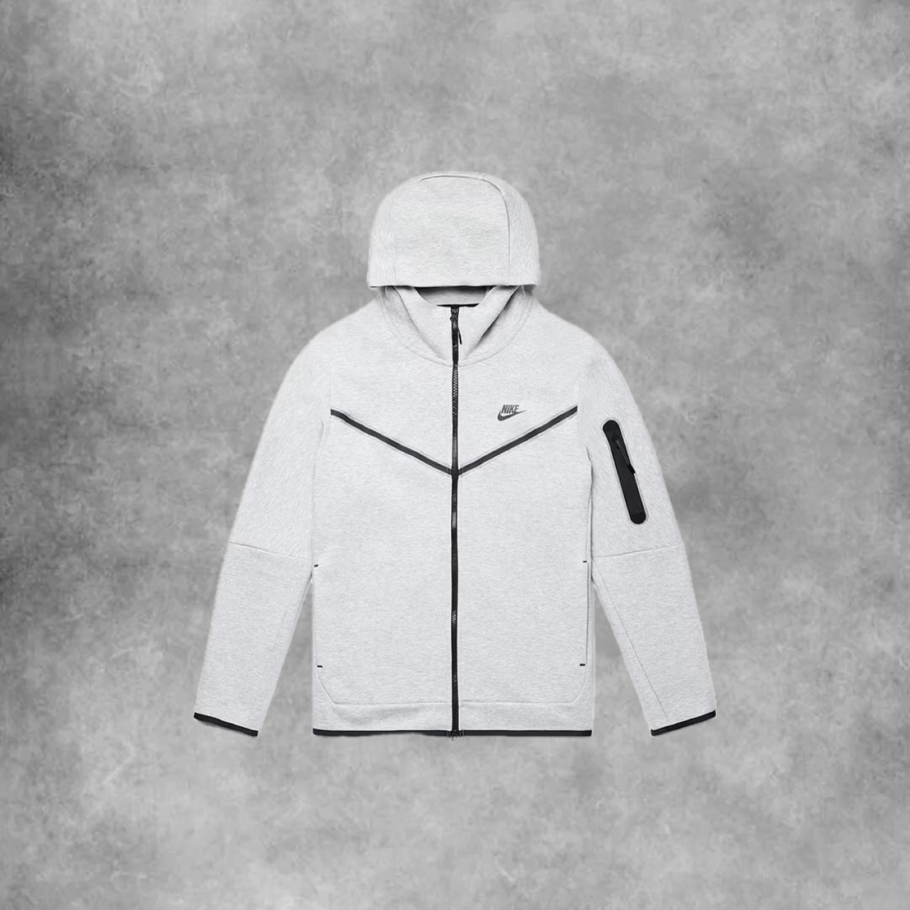 Nike tech hoodie gray