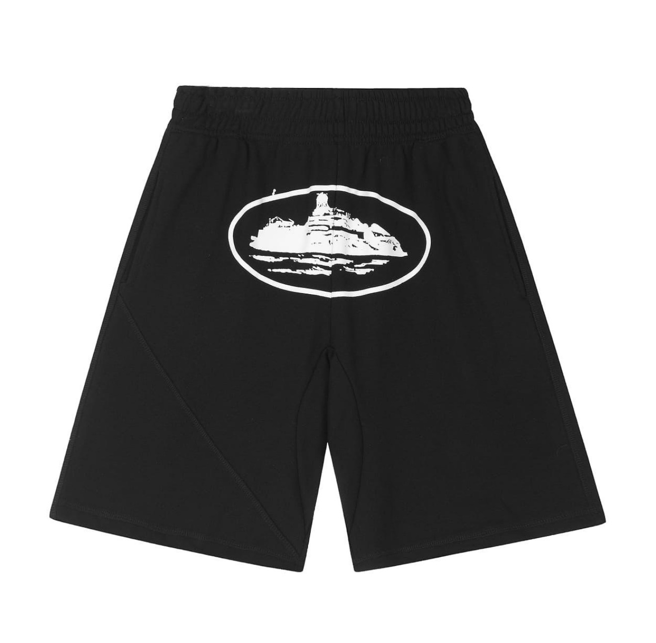 Corteiz island shorts black