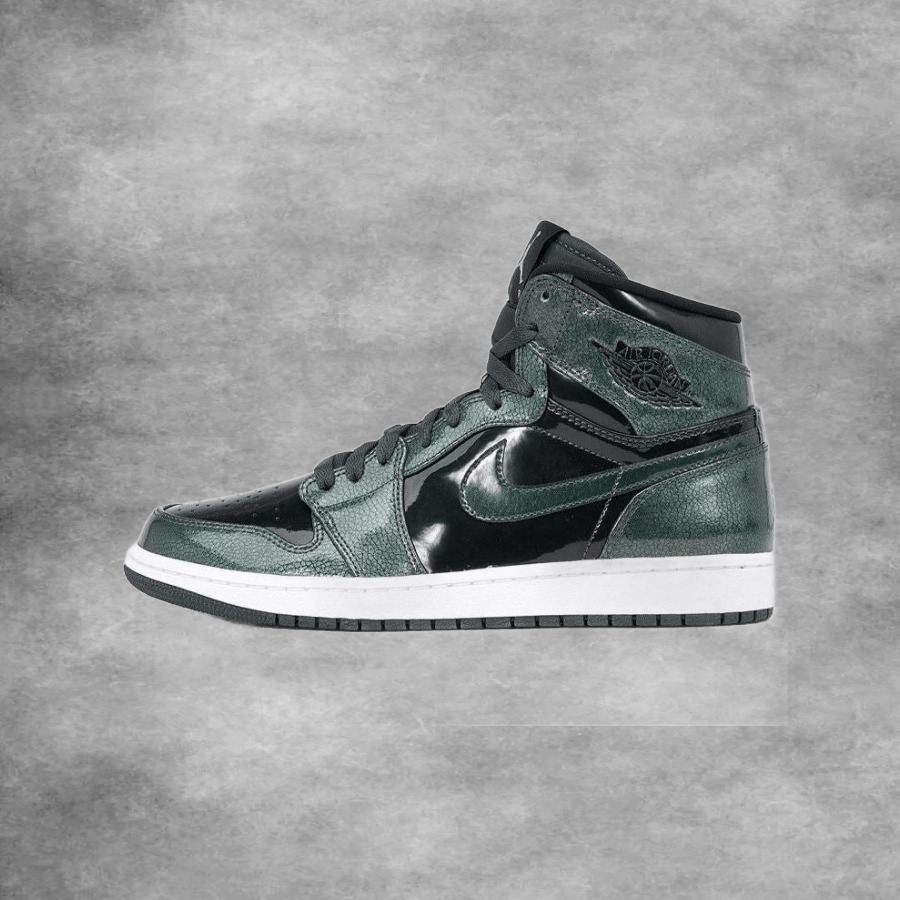 Air Jordan 1 High Patent Green Glow