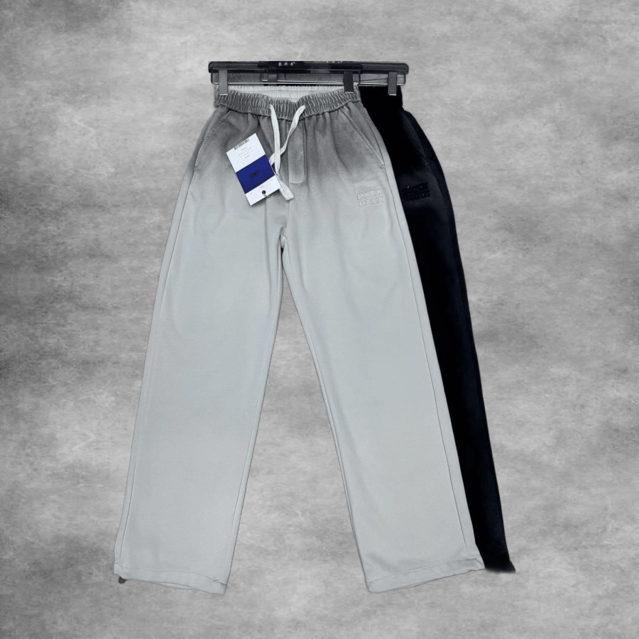 Embossed Logo Sweatpants White Black