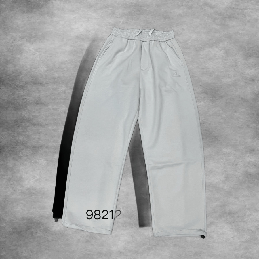 Essential Wide Pants White Black