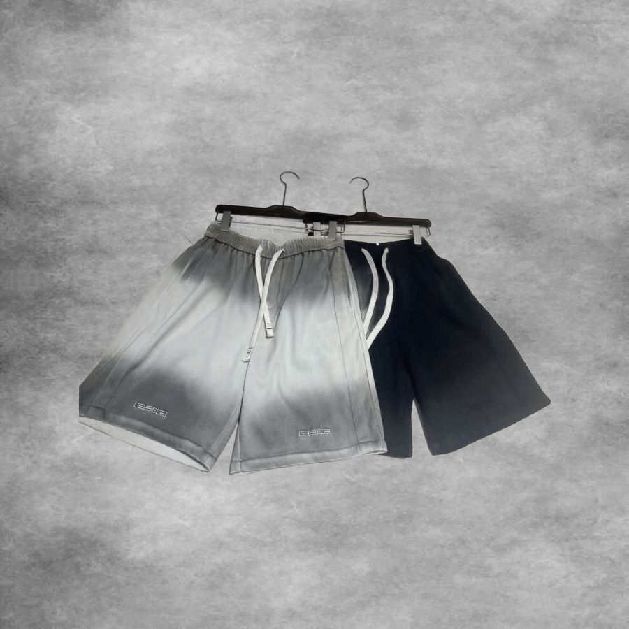 Gradient Shorts Grey Black