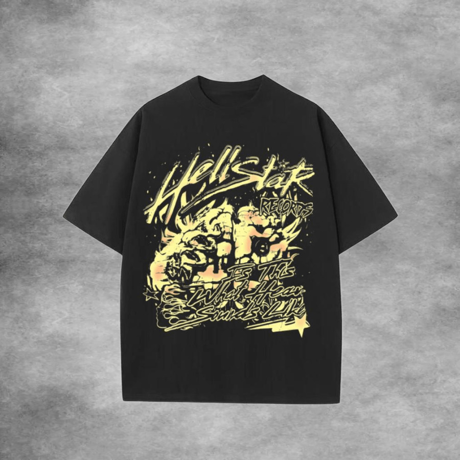 Hellstar Graphic Tee V21 Washed Earth