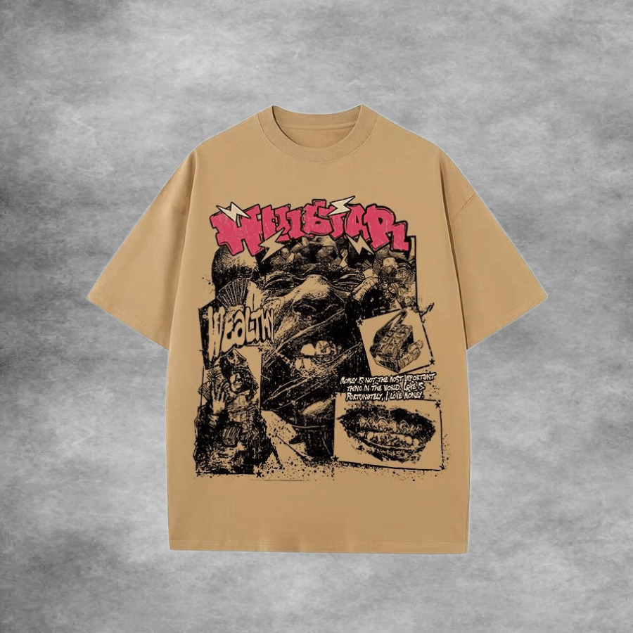 Hellstar Graphic Tee V5 Black Print