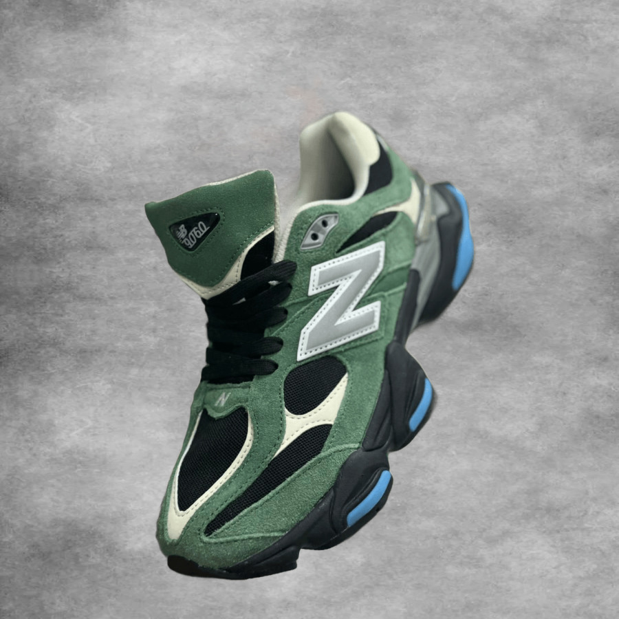 New Balance 9060 Green Black Blue