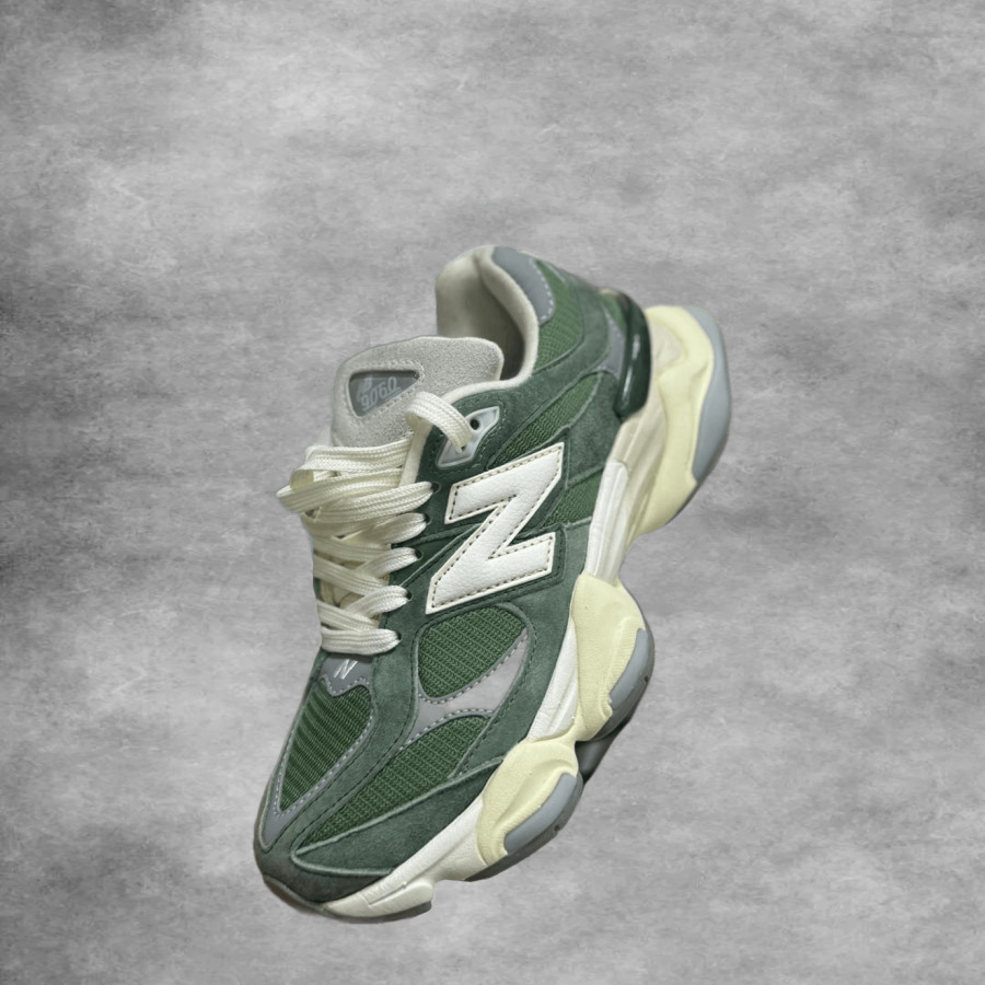 New Balance 9060 Olive Green White