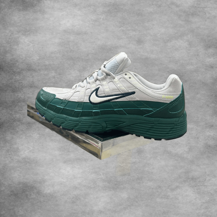 Nike P-6000 White Green Teal