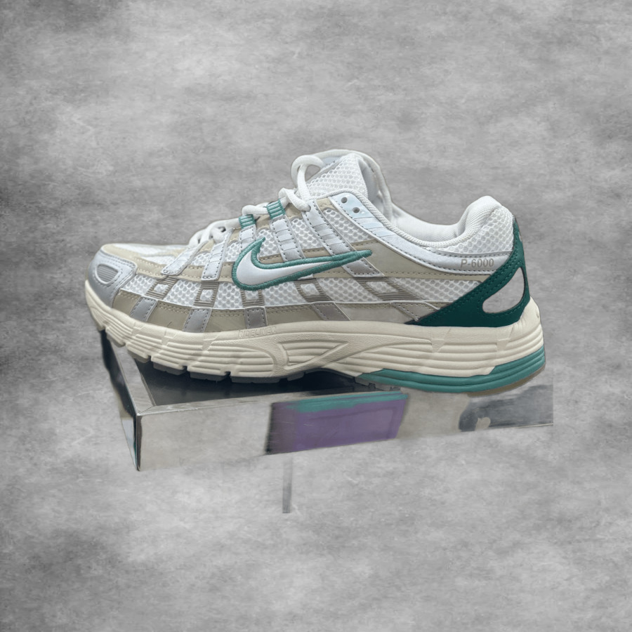 Nike P-6000 White Teal Green