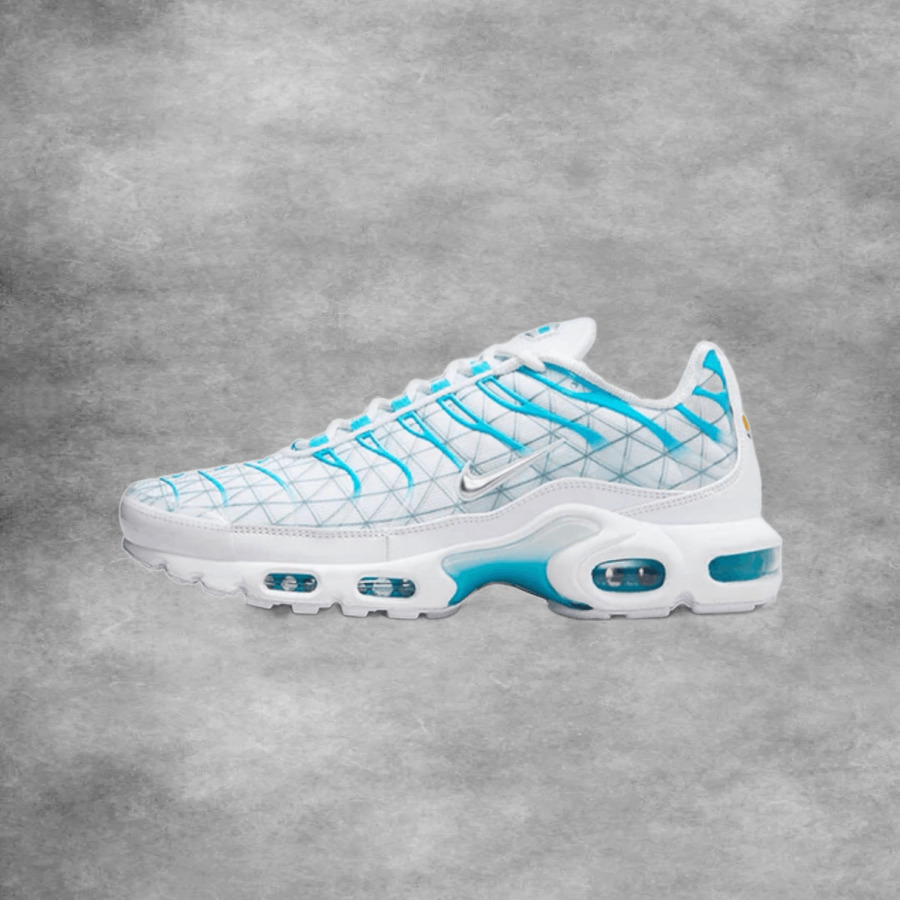 Nike Air Max Plus TN White Blue Grid