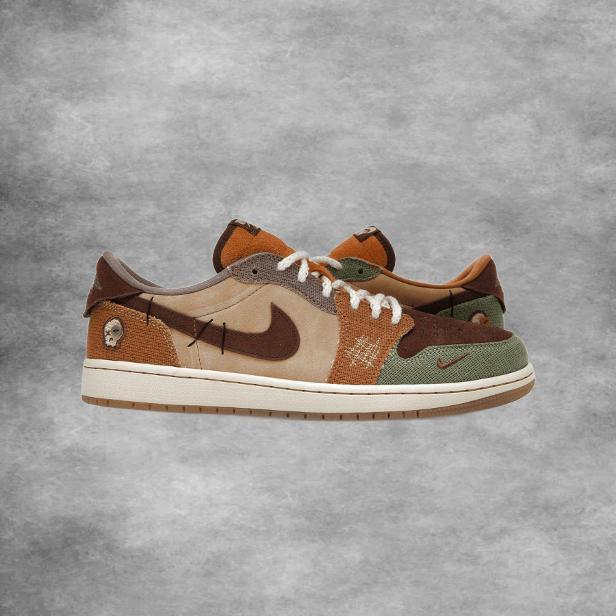 Travis Scott x Jordan 1 Low Canary Cactus Jack